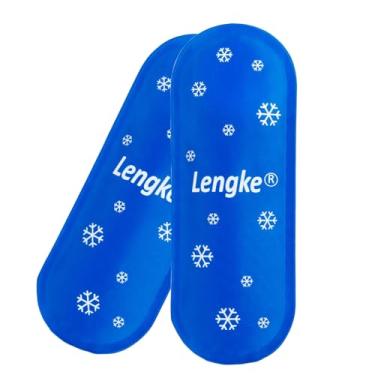 Imagem de Leng Ke 2Pcs Bolsas De Gelo Para Estojo De Viagem Com Refrigerador De Insulina, Bolsas De Gelo Reutilizáveis Para Viagens, Pequenas Bolsas De Gelo De Viagem Aprovadas Pela Tsa Da Lengke