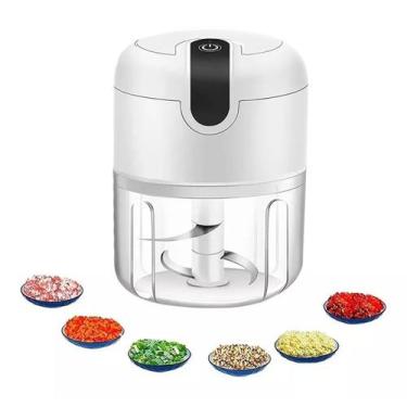 Imagem de Mini Processador e Triturador Elétrico de Alimentos Temperos Usb - Saf