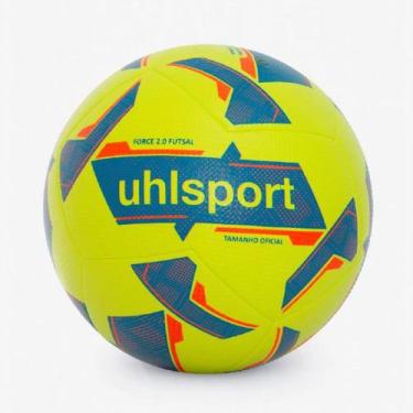 Imagem de Bola Futsal Uhlsport - Force 2.0, Amarelo e azul