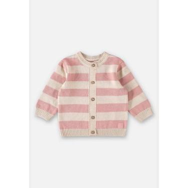 Imagem de Cardigan em Tricô Unissex para Bebê Up Baby, Rosa, M