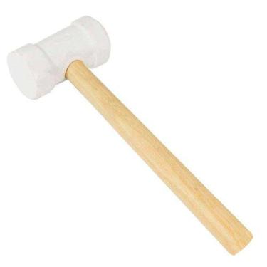 Imagem de MARTELO BORRACHA 1000K BRANCO 40mm