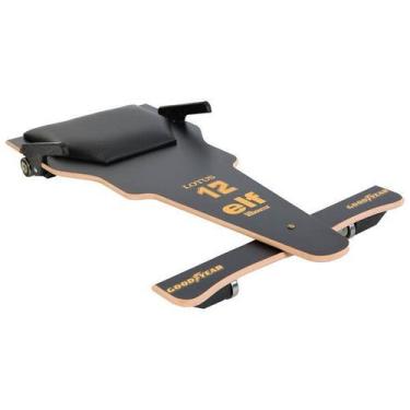 Imagem de Carrinho de Rolimã F1 Lotus Preto em MDF - Multidecor