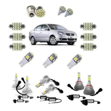 Imagem de Kit Super Led Fox 2010-2013 Branco H7 H1 HB4 - First-option