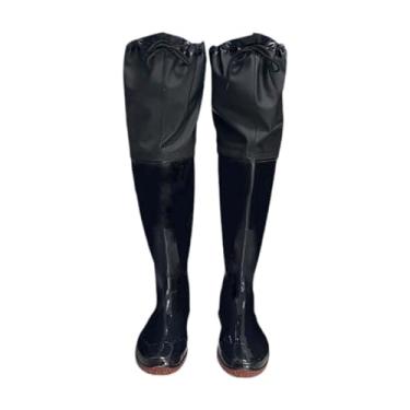 Imagem de Lljsszr Calças de Pesca Hip Waders Calças Aquáticas Botas de Caça Calças para Lago Material com Sola Perfilada para Agricultura em Lago E Trabalho em Condiçõe, Sapatos Tamanho 45