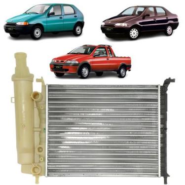 Imagem de Radiador Fiat Palio 96/97/98/99/2000 S/ Ar Com Reservatório - Reach/ N
