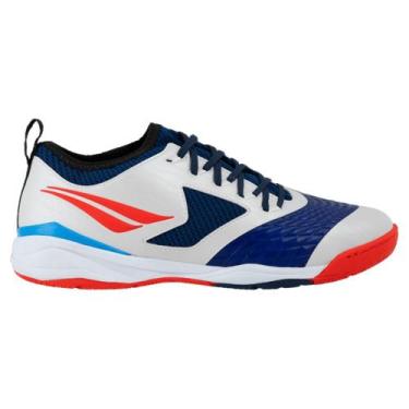 Imagem de Chuteira Futsal Penalty Max 1000 Locker Ecoknit Masculino, 39, Branco,
