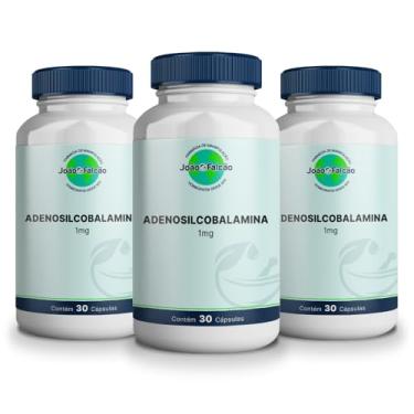 Imagem de Kit Adenosilcobalamina (Vitamina B12) 1Mg - 30 Cápsulas de Tapioca Sublingual (3)