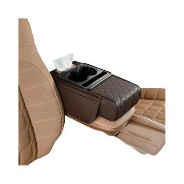 Imagem de Almofada Universal Para Apoio De Braço De Carro Com Bolso Lateral Prot