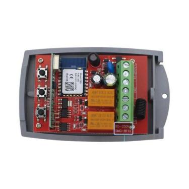 Imagem de Receptor De Controle Remoto Sem Fio Universal 433Mhz Tuya AC DC 7-32V 