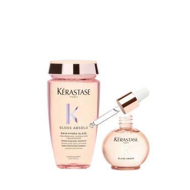 Imagem de Kit Kérastase Gloss Absolu Rotina Essencial Shampoo e Oleo