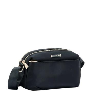 Imagem de Bolsa Chenson Twill Nylon Transversal Preto Un