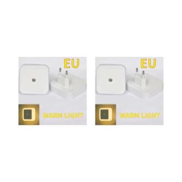 Imagem de Luz Noturna LED Infantil Mini Sensor De Luz Plugue EU US UK Para Ilumi
