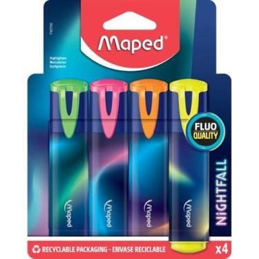 Imagem de Marca texto maped coleção nightfall-estojo 4 cores vibrantes