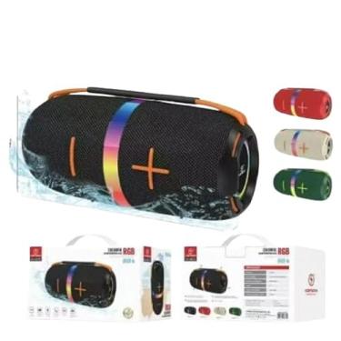 Imagem de Caixa de Som Bluetooth KA-8075 Portátil 20W Resistente à Água com Luzes LED