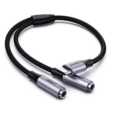 Imagem de Ugreen Cabo Divisor Splitter Adaptador USB C para P2 3,5mm