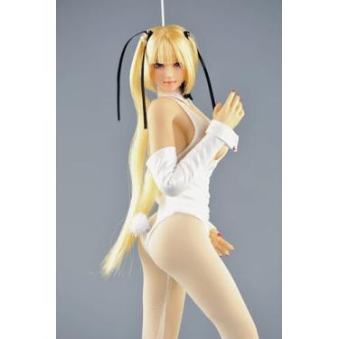 Imagem de ATSTORYTIDE 1/6 Ratio of Women's Clothing，Sexy Dress, Sexy Short Skirt, Revealing Chest Set, Rabbit Costume (White)