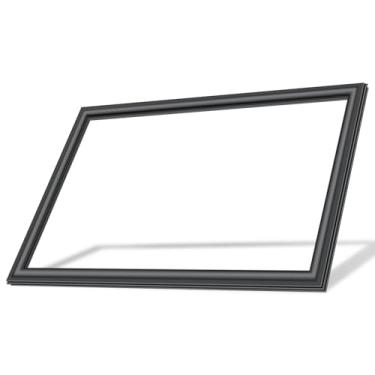 Imagem de LXun Gaxeta de porta de congelador W10714545 atualizada de 34,44 x 21,15 cm compatível com Kenmore Maytag Whirlpool Vedação da porta do freezer substitui a peça W10164045 W10191103 W10443322