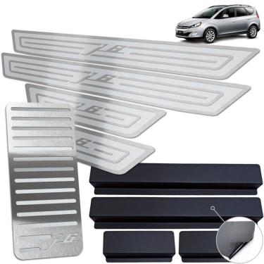 Imagem de Descanso Soleira Inox Jac J6 2011 A 2016 Prata Alto Relevo