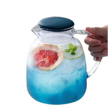 Imagem de Servidores de café bules de chá bule de vidro seguro para microondas b