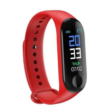 Imagem de Monitores de atividade m3 rastreador de fitness pulseira inteligente m