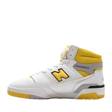 Imagem de New Balance Tênis masculino 650, Branco/favo de mel/Raincloud, 36