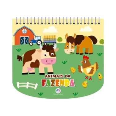 Imagem de Animais Da Fazenda - Livro Com Canetinha