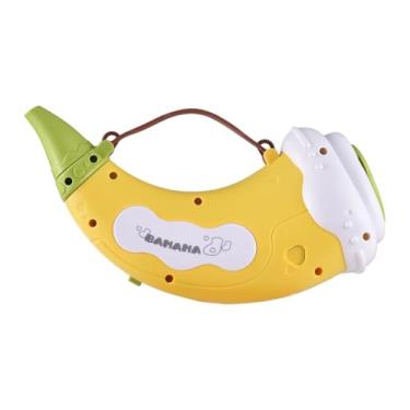 Imagem de Domary Animal Fofo Chifre de Concha Brinquedo Educacional para Treinamento Muscular 30 Sons de Animais de Fazenda Simulação Ao Ar Livre Chamadas Apitos Brinquedos de Chifre para (Amarelo)