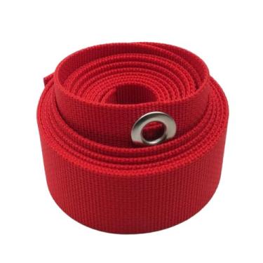 Imagem de Dynwave Cinto de Mergulho com Peso para Mergulho com Snorkel Equipamento para Esportes Aquáticos Acessório Portátil Substituição Cinto de 3,5M, Vermelho