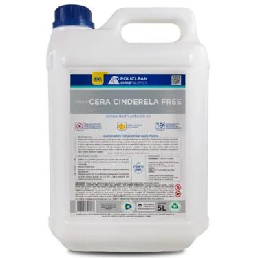 Imagem de Cera Acrílica Auto Brilho Tráfego Médio Cinderela Free 5 Litros