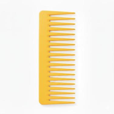 Imagem de Pente kelly ref. 250  design ergonômico - amarelo - SEM MARCA