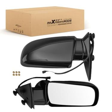 Imagem de maXpeedingrods Conjunto de pares de espelhos retrovisores laterais do motorista e do passageiro para Chevy Blazer Suburban Tahoe 1988-2000, para GMC Jimmy Pickup Yukon Suburban 1988-1999, espelhos