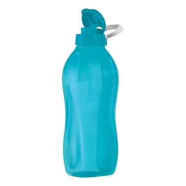 Imagem de Eco Tupper Garrafa Plus 2 Litros Tupperware, Azul Acqua