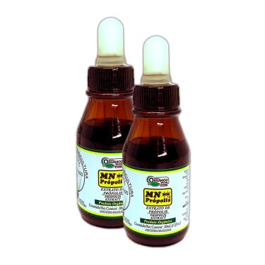 Imagem de Kit 2X: Extrato de Própolis Orgânico MN Food 30ml