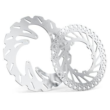 Imagem de Rotor de freio a disco (240/270 mm), rotores de freio MTB de aço inoxidável com 6 furos, espessura de 3 mm, compatível com Sur-Ron ultra Bee X, Honda Red 250 X/300 X, CR 150 250, HM CRE125 250 300 450