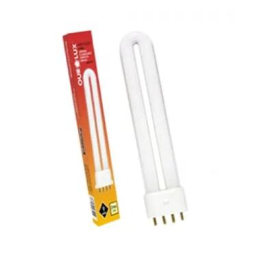 Imagem de Lâmpada Ourolux Mini Fluorescente 9w 2700k 2G7 4P
