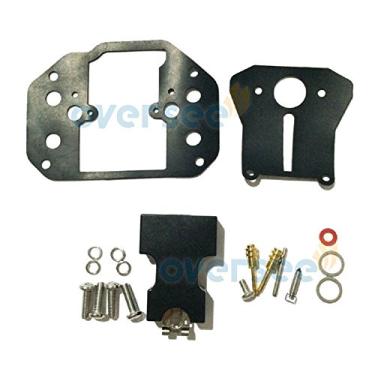 Imagem de OVERSEE 6F5-W0093-00-00 6F6-W0093-00-00 Kit de reparo de carburador externo para motores de popa Yamaha 2 tempos 40HP modelo antigo motor de barco, peças de reposição de carburador 6F5-W0093 6F6-W0093