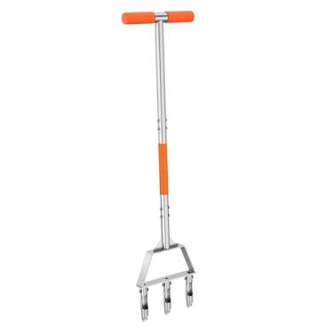 Imagem de Fenteer Ferramenta aeradora de gramado portátil, aerador de ar com plugue, ferramenta de aeração para grama de jardim