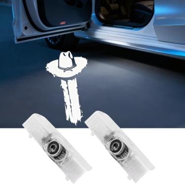 Imagem de Giodiya Luz de projetor com logotipo LED para porta de carro, luzes de boas-vindas de cortesia LED HD - Projetor de luzes de porta de carro, compatível com Nissan Altima 2013-2024/Maxima 2004-2022