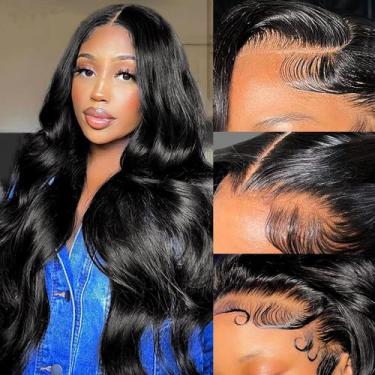 Imagem de Perucas frontais de renda Sathen Body Wave 22" Cabelo humano com 180% 