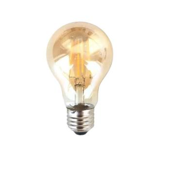 Imagem de Kit 6 Lampada Led Filamento 4W Vintage  Quente E27 Bulbo