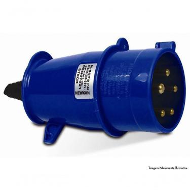 Imagem de Plug Steck Industrial 3P+T 16A 220V Azul N-4079