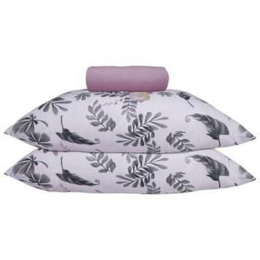 Imagem de Jogo de Lençol KazzaVip Queen Malha 100% Algodão Lençol com Elástico C