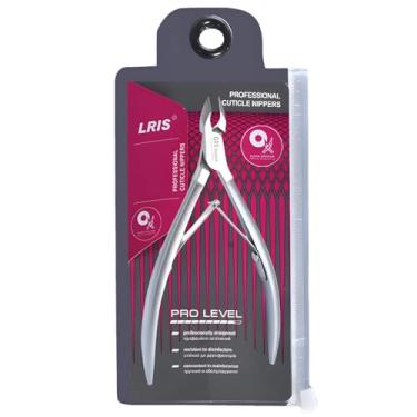 Imagem de Alicate de cutícula profissional de estilo russo, cortador de unhas de aço inoxidável de mandíbula de 5 mm com mola dupla para manicure e pedicure