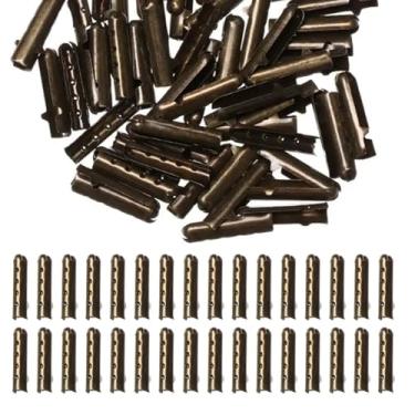 Imagem de 200 peças de protetor de cabeça de sapato de 29/4 mm faça você mesmo reparo de cadarço ponta de cadarço substituição de pontas de sapato cabeças de corda de laço clipe de cauda de reparo faça você