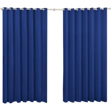 Imagem de Cortina Para Sala Quarto Cortinados Varão 2,70 x 2,50 Roma Oxford Vinh