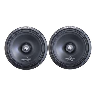 Imagem de Par alto falante hard power woofer hp 320mb 6 polegadas 320w rms 4 ohm