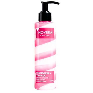 Imagem de Geléia Corporal Hidratante 150g Novera Naturals | Left Cosméticos (Framboesa + Vanilla)