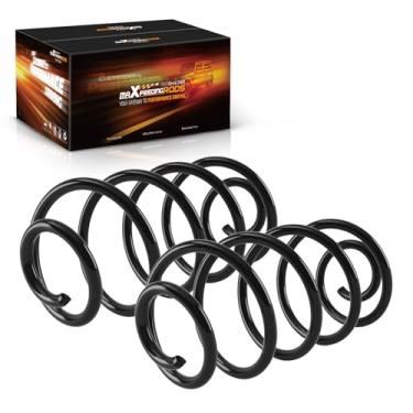 Imagem de maXpeedingrods 3952826 2pc Rear Coil Spring Set for Chevy Malibu 1978-1980 Monte Carlo El Camino GMC Caballero 1978-1984 Buick Century Regal 1978-1987 Oldsmobile Cutlass Pontiac Grand Prix 1978-1982