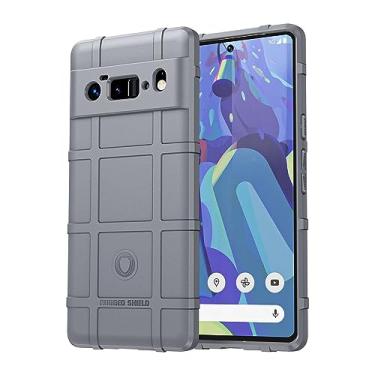 Imagem de IDEWEI Capa para Google Pixel 6 Pro, fibra de carbono refinada, anti-queda, anti-impressões digitais, proteção integral. A capa do telemóvel é compatível com o Google Pixel 6 Pro