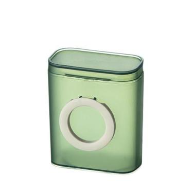 Imagem de Caixa de armazenamento de cabo de dados portátil para celular, acessórios eletrônicos, caixa de armazenamento com tampa